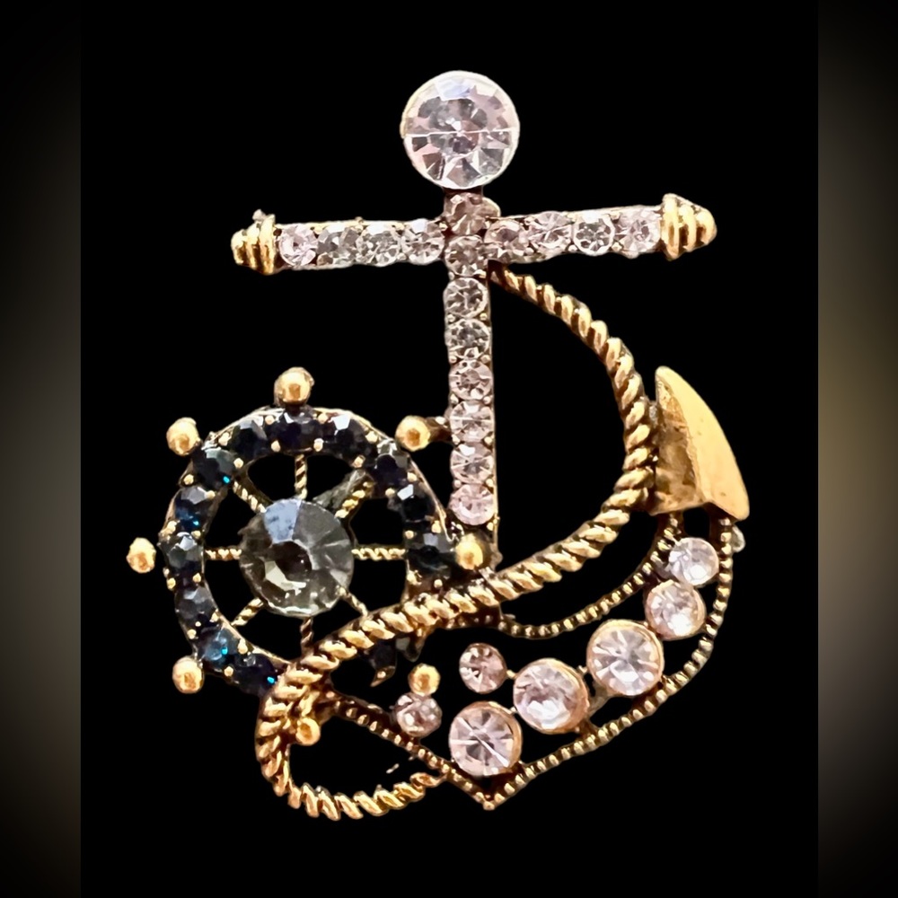 ANCHOR BROOCH/PIN NWT